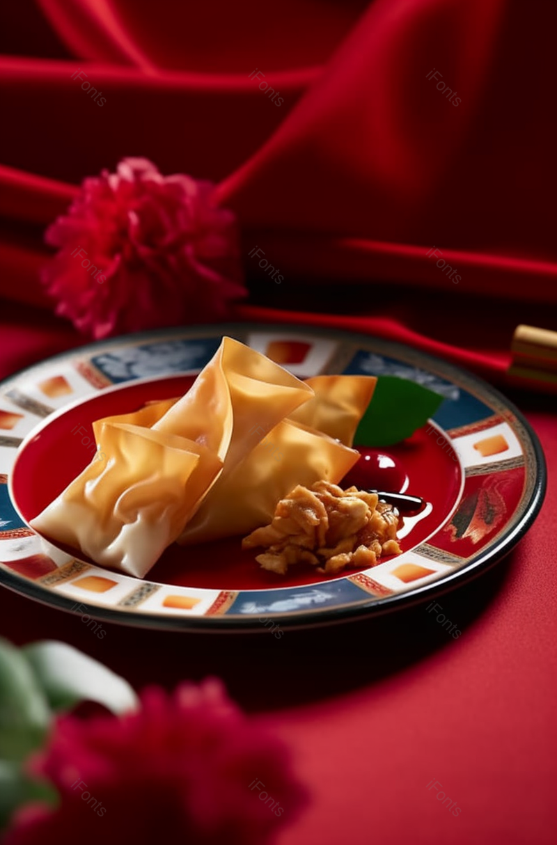 春节美食系列春卷静物,高清,摄影图,摄影图片,图片大全,摄影图免费下载